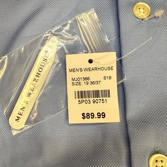 *NWT* Pronto Uomo Sky Blue Dress Shirt - Picture 3 of 4